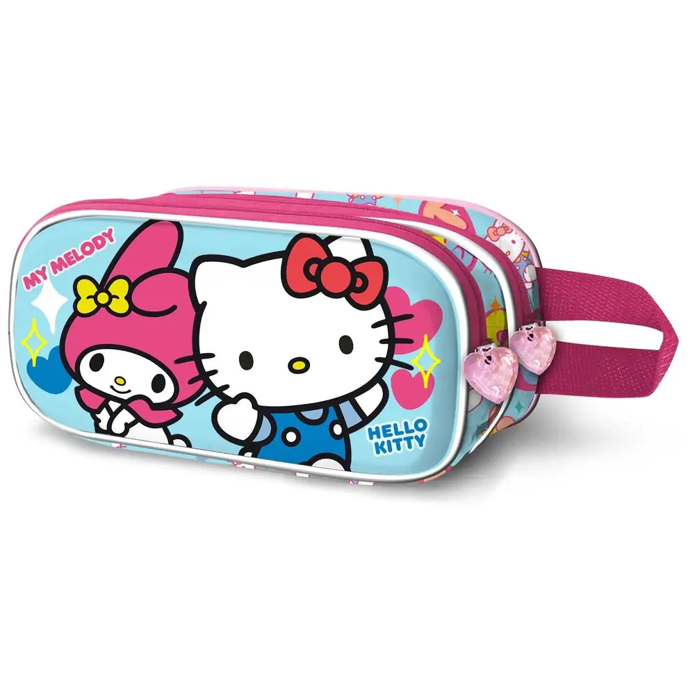 Piórnik podwójny 3D Hello Kitty Friendship zdjęcie produktu