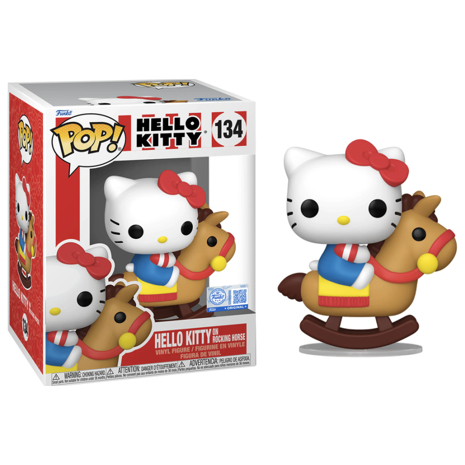 Hello Kitty Funko POP! Premium Hello Kitty na koniku na biegunach zdjęcie produktu