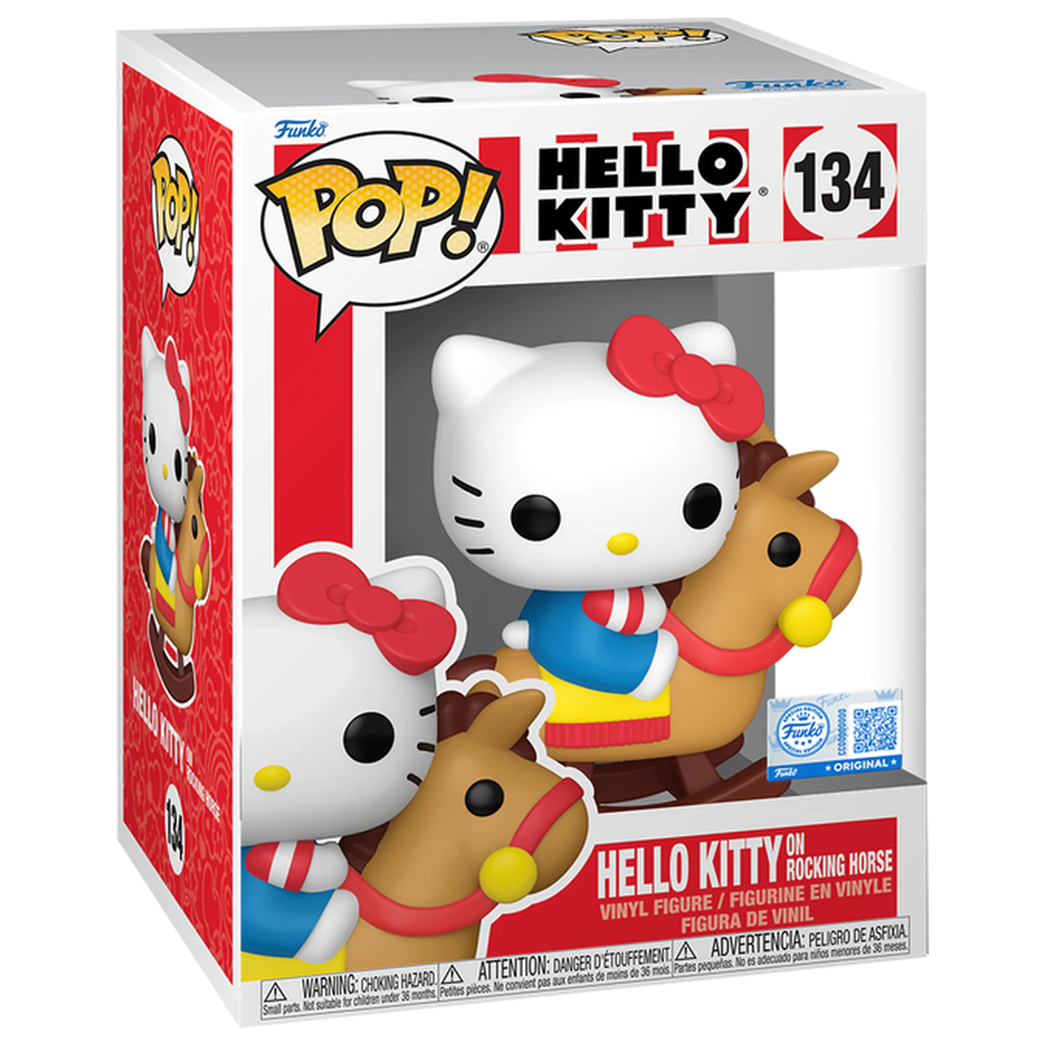 Hello Kitty Funko POP! Premium Hello Kitty na koniku na biegunach zdjęcie produktu