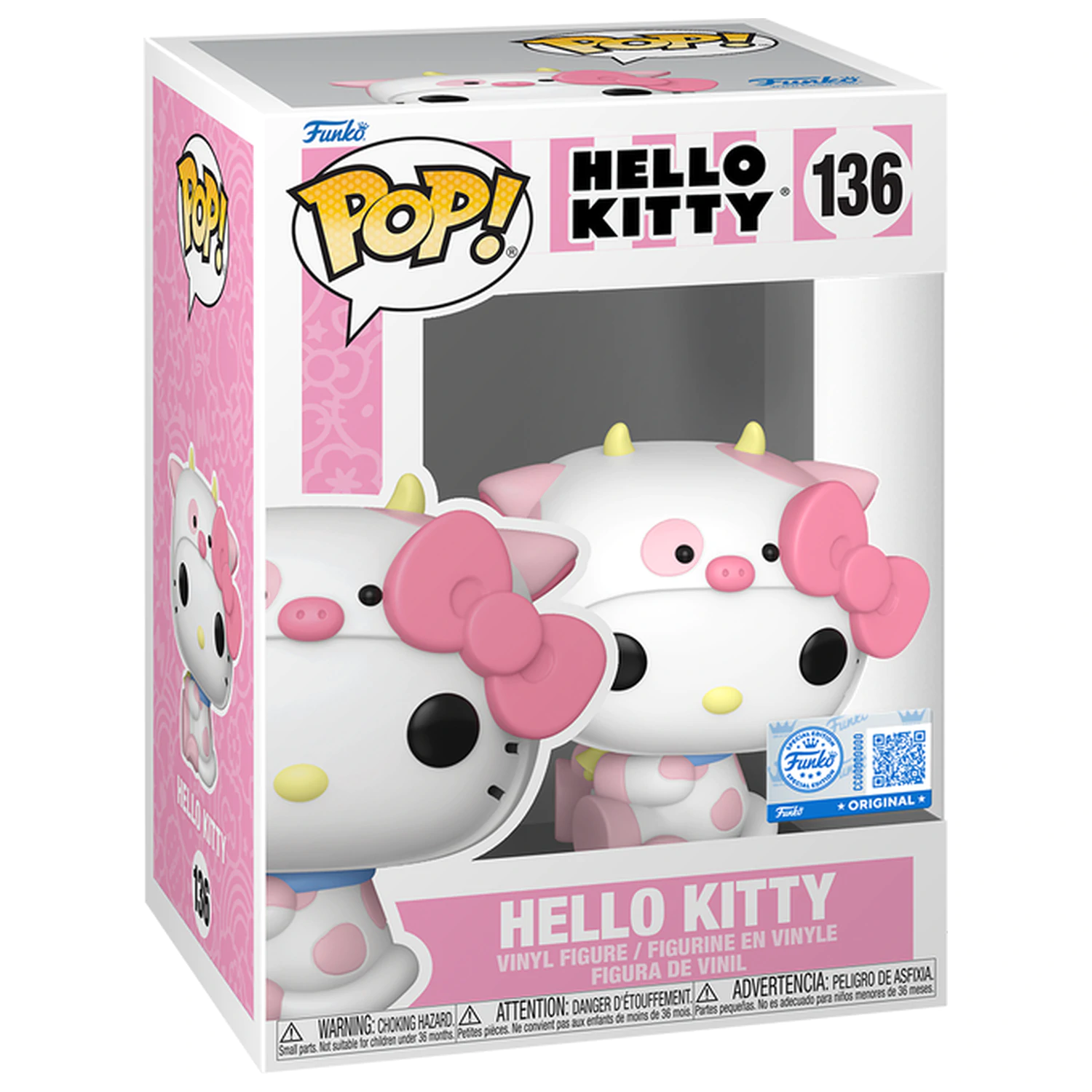 Hello Kitty Funko Pop! Sanrio Hello Kitty w Cow Cosplay zdjęcie produktu