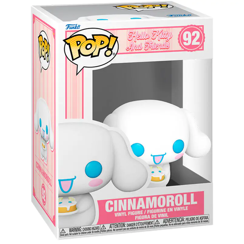 Hello Kitty Funko POP! Sanrio Figurka winylowa Cinnamaroll z deserem 9 cm zdjęcie produktu