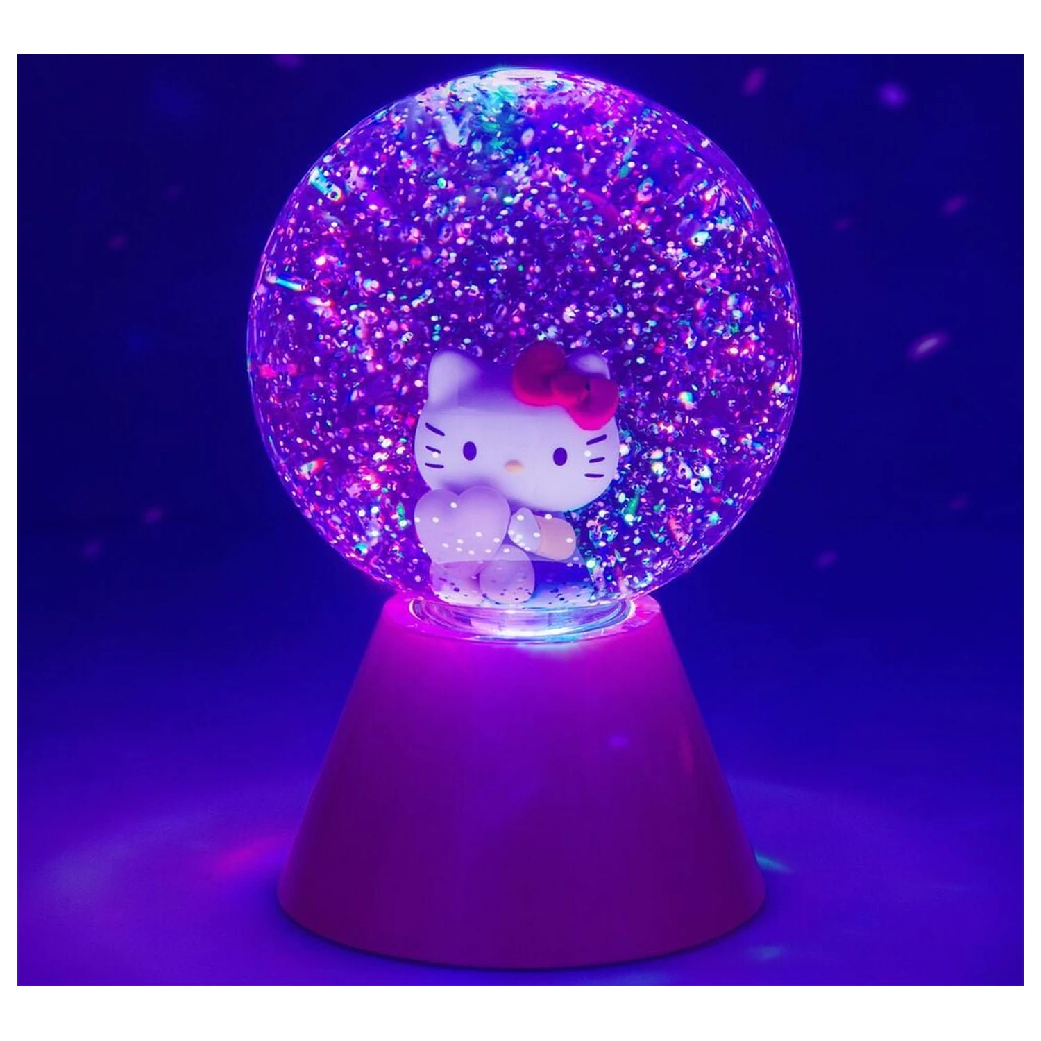 Hello Kitty Brokatowa Lampa LED zdjęcie produktu