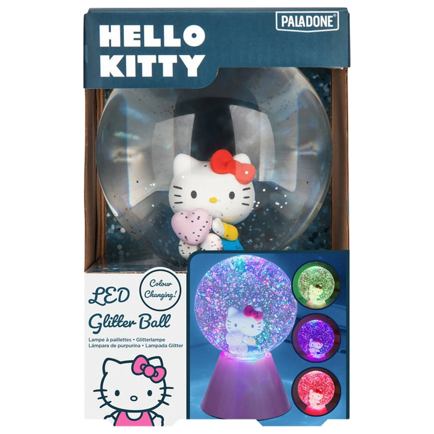 Hello Kitty Brokatowa Lampa LED zdjęcie produktu