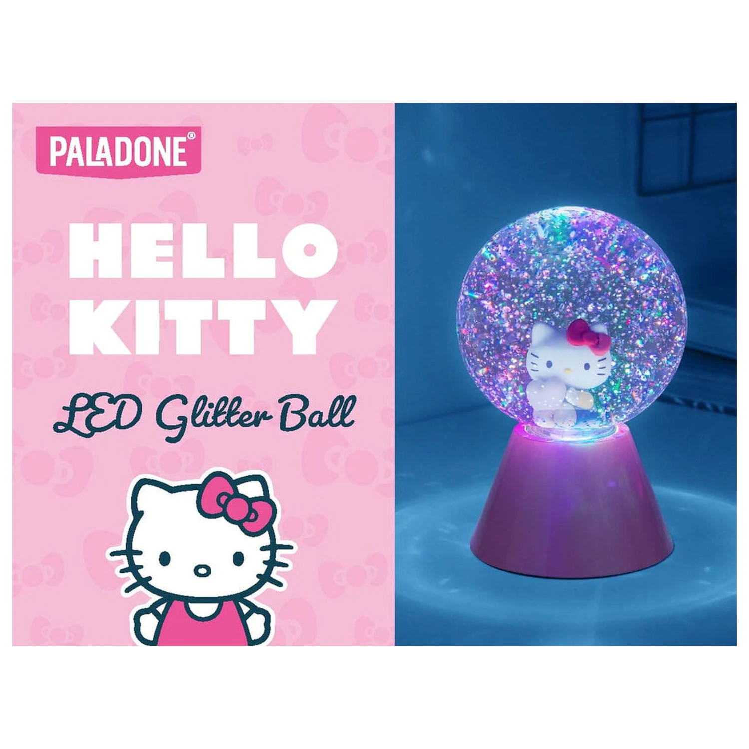 Hello Kitty Brokatowa Lampa LED zdjęcie produktu