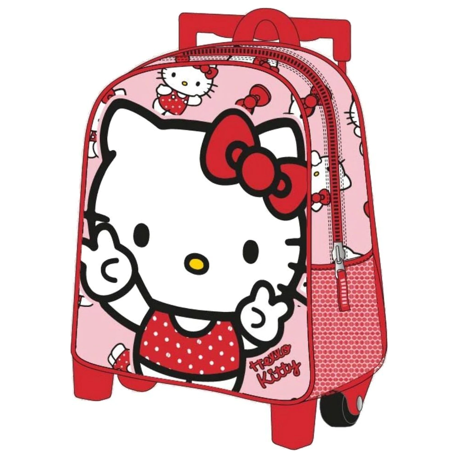 Plecak na kółkach Hello Kitty 29 cm zdjęcie produktu