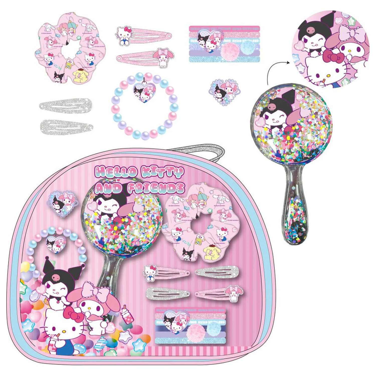 Hello Kitty niezbędny zestaw do makijażu zdjęcie produktu