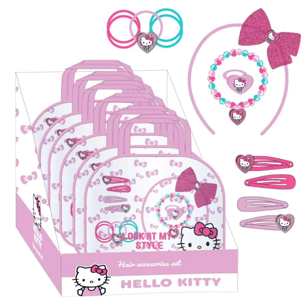 Hello Kitty zestaw akcesoriów kosmetycznych zdjęcie produktu