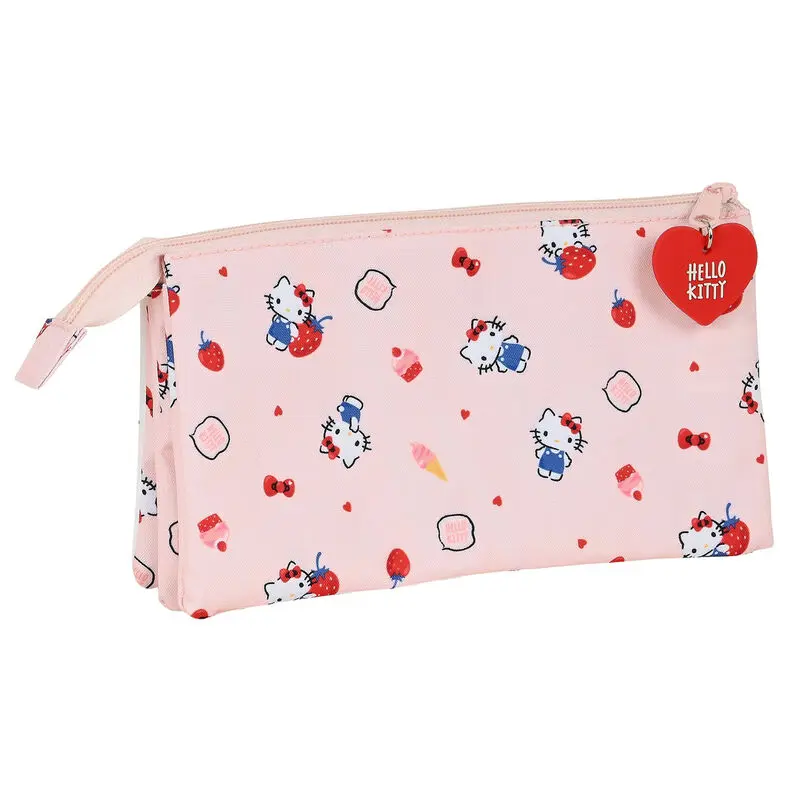 Piórnik potrójny Hello Kitty Happiness Girl zdjęcie produktu