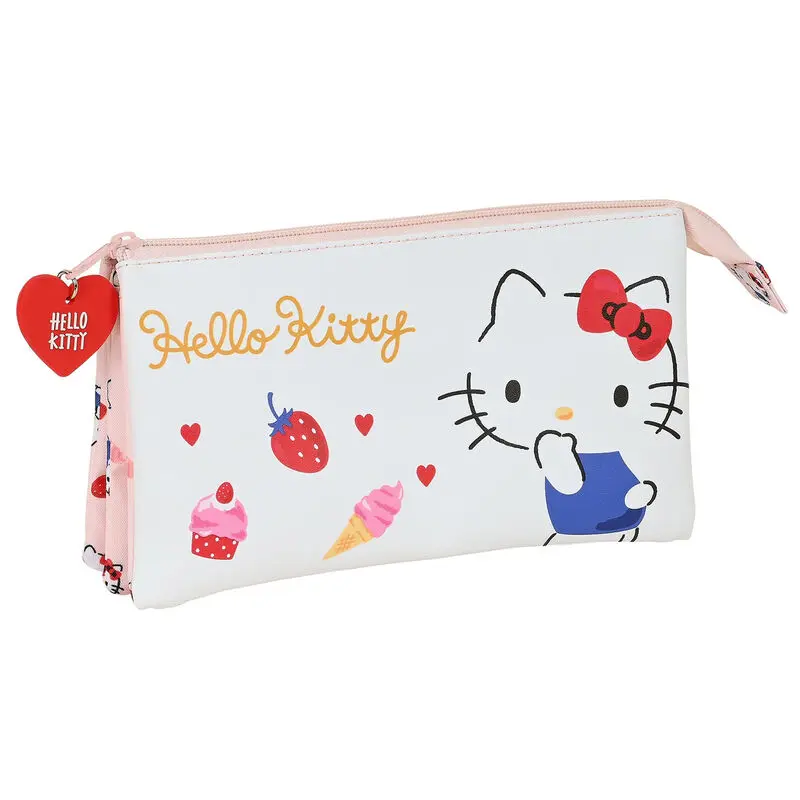 Piórnik potrójny Hello Kitty Happiness Girl zdjęcie produktu