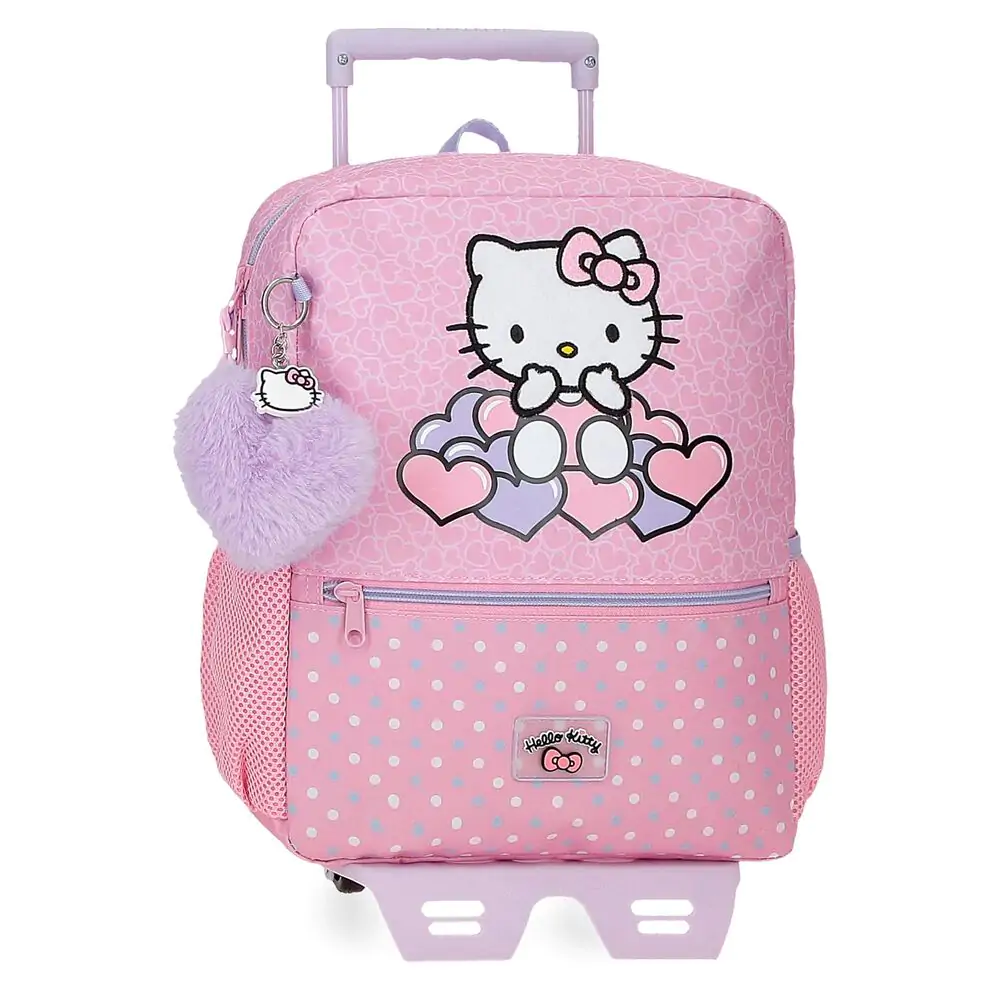 Hello Kitty Hearts & Dots wózek na kółkach 33cm zdjęcie produktu