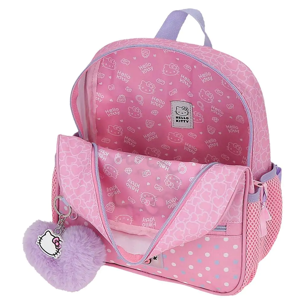 Plecak Hello Kitty Hearts & Dots z adaptacją, 25 cm zdjęcie produktu
