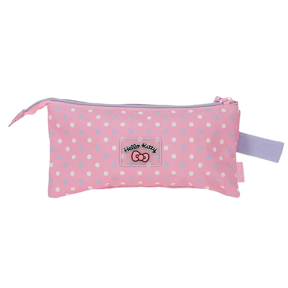 Piórnik Hello Kitty Hearts & Dots potrójny zdjęcie produktu