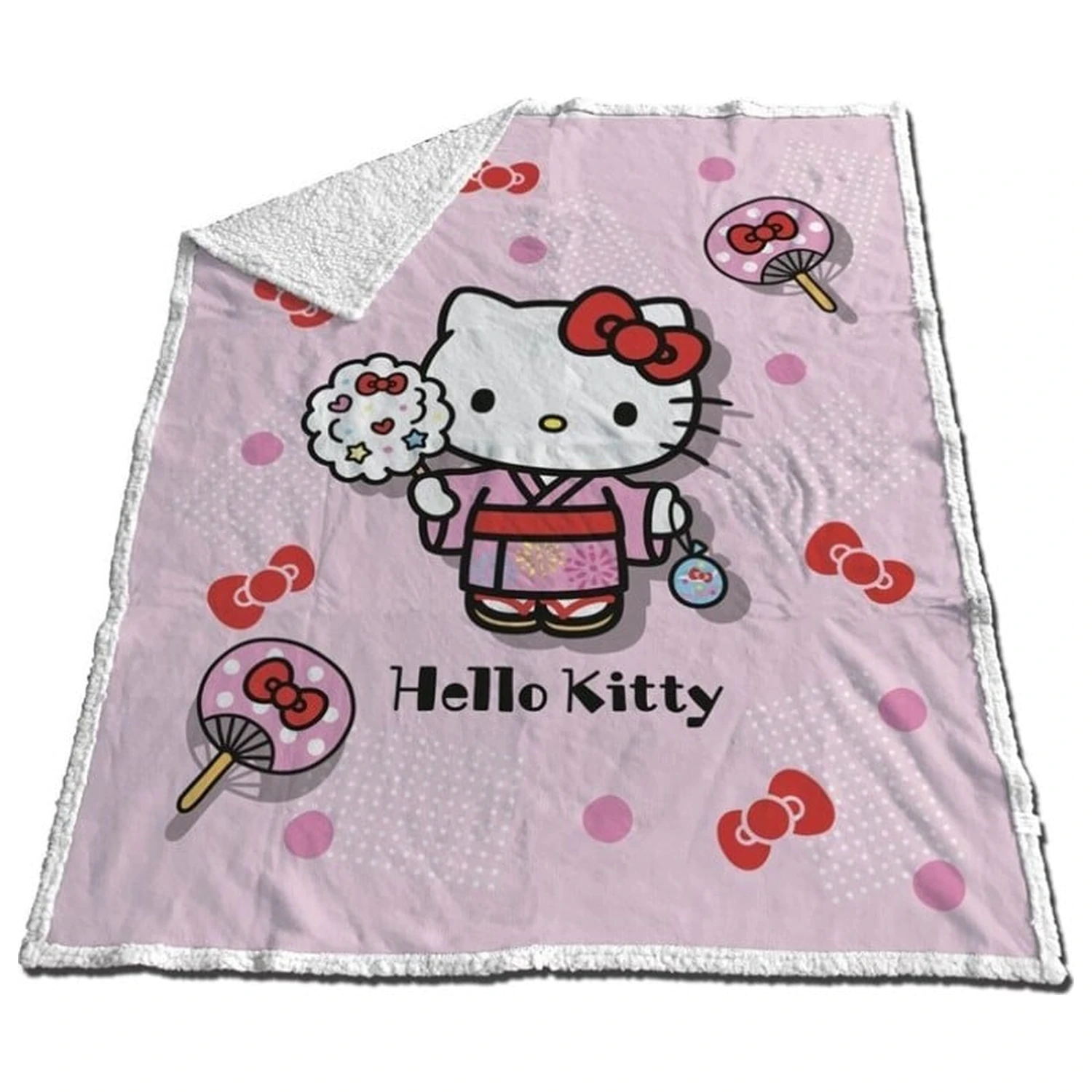 Hello Kitty Hello Kitty "Kimono" Koc Sherpa 130x170cm zdjęcie produktu