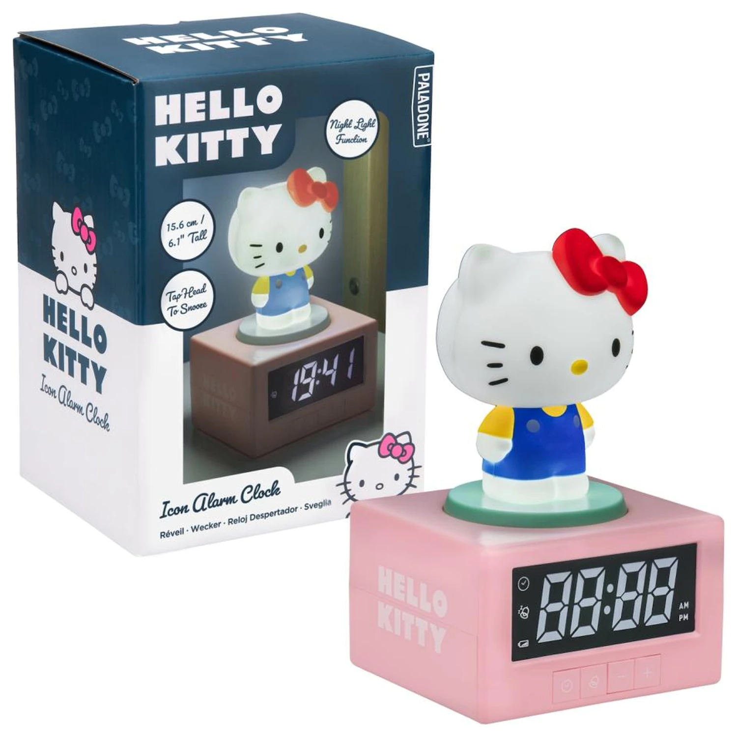 Hello Kitty Icon Lampa Budzik 12 cm zdjęcie produktu