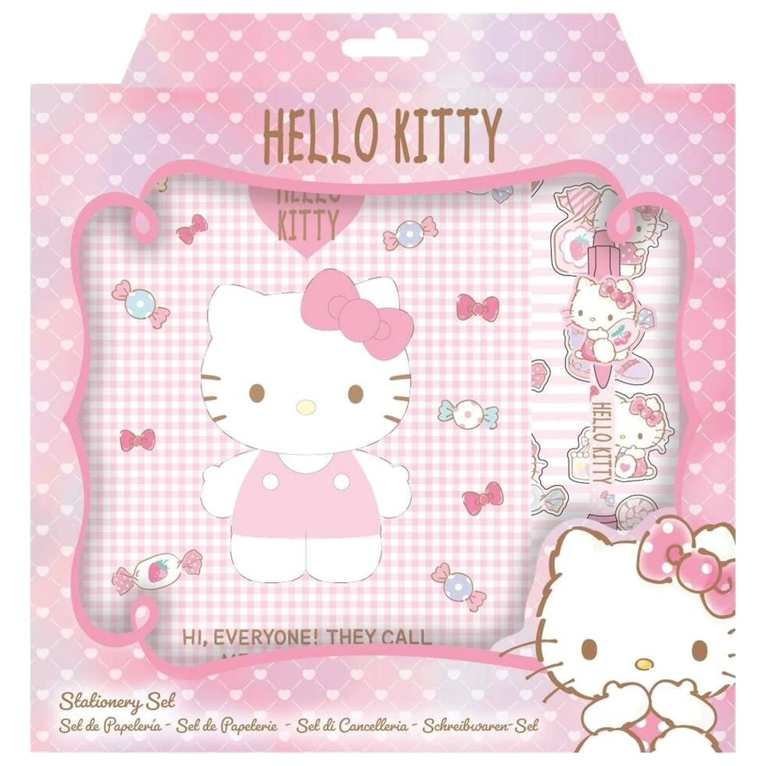 Zestaw artykułów papierniczych Hello Kitty zdjęcie produktu