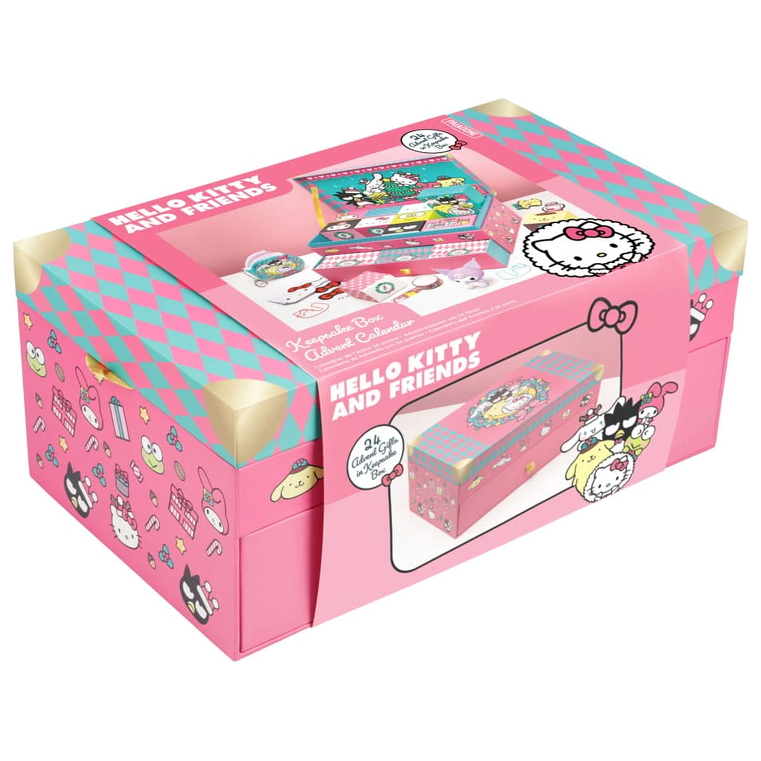 Hello Kitty Kalendarz Adwentowy Pamiątkowe Pudełko zdjęcie produktu