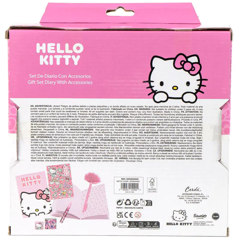 Hello Kitty Zestaw pamiętnika zdjęcie produktu