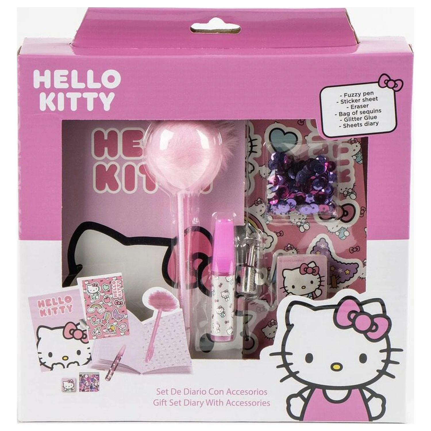 Hello Kitty Zestaw pamiętnika zdjęcie produktu