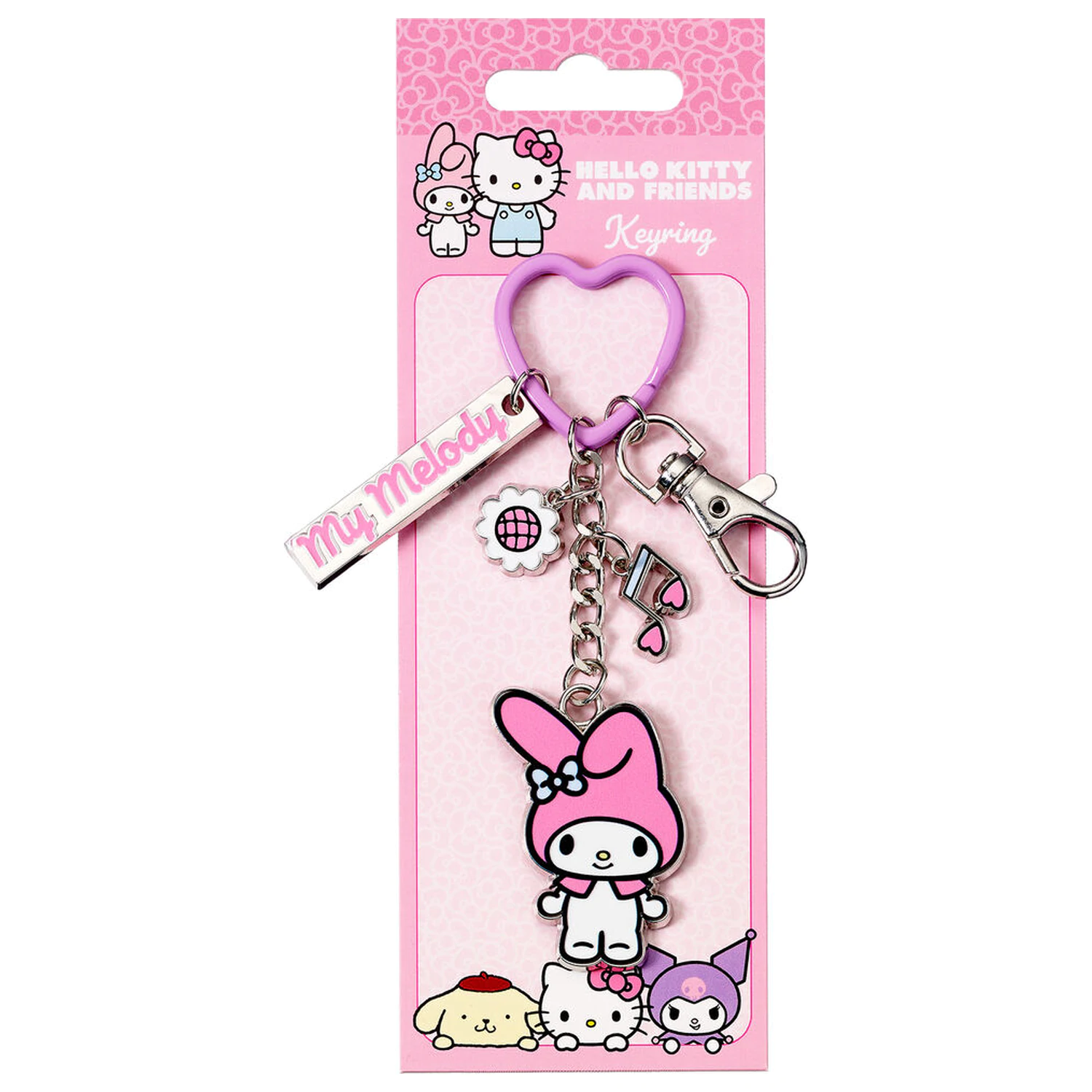 Breloczek Hello Kitty z Zawieszkami My Melody zdjęcie produktu