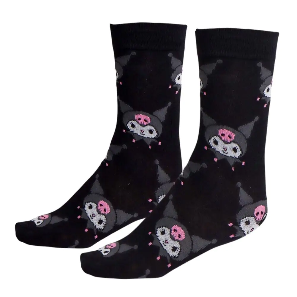 Hello Kitty Kuromi pack 3 pary skarpetek dla dorosłych zdjęcie produktu