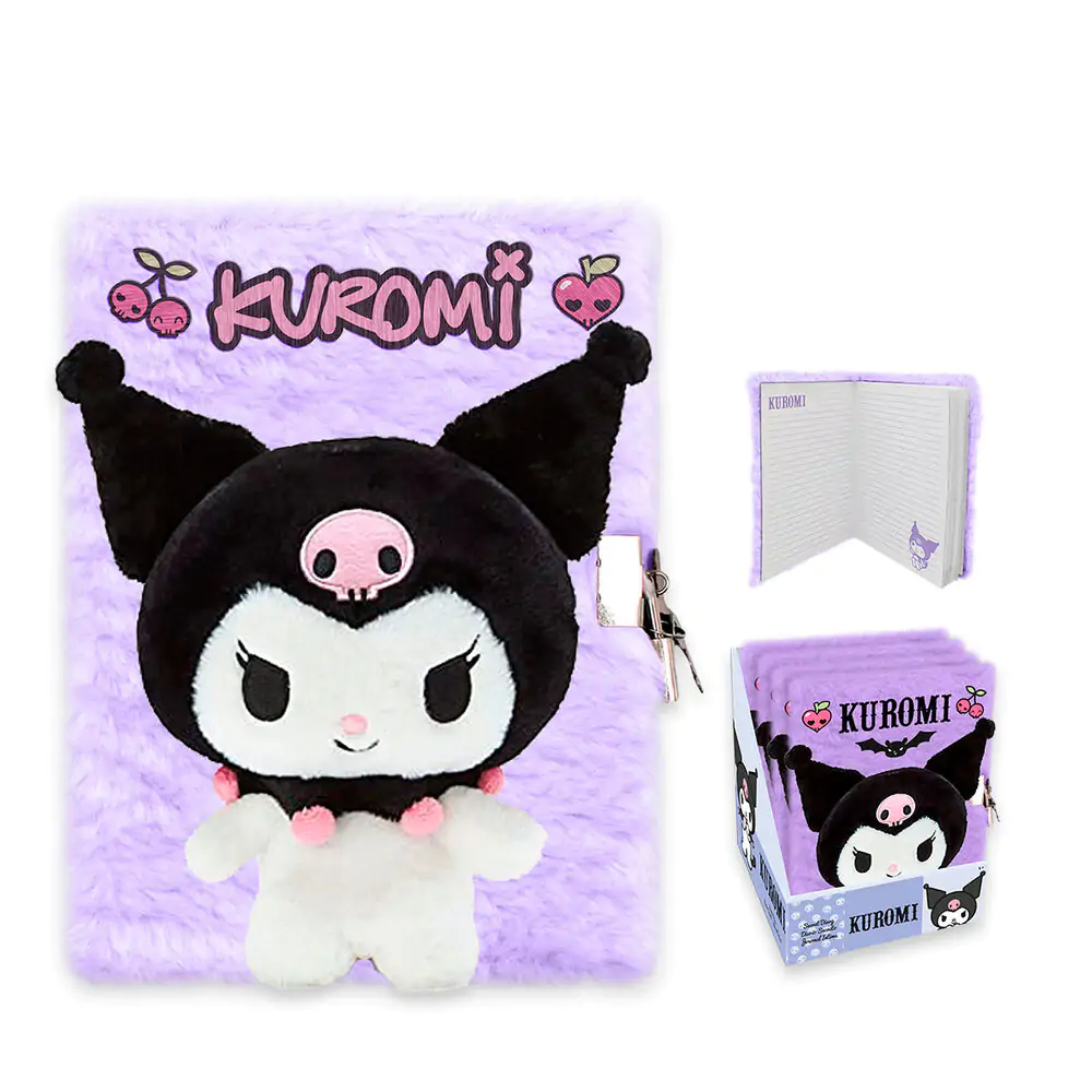 Notatnik Hello Kitty Kuromi 3D A5 zdjęcie produktu