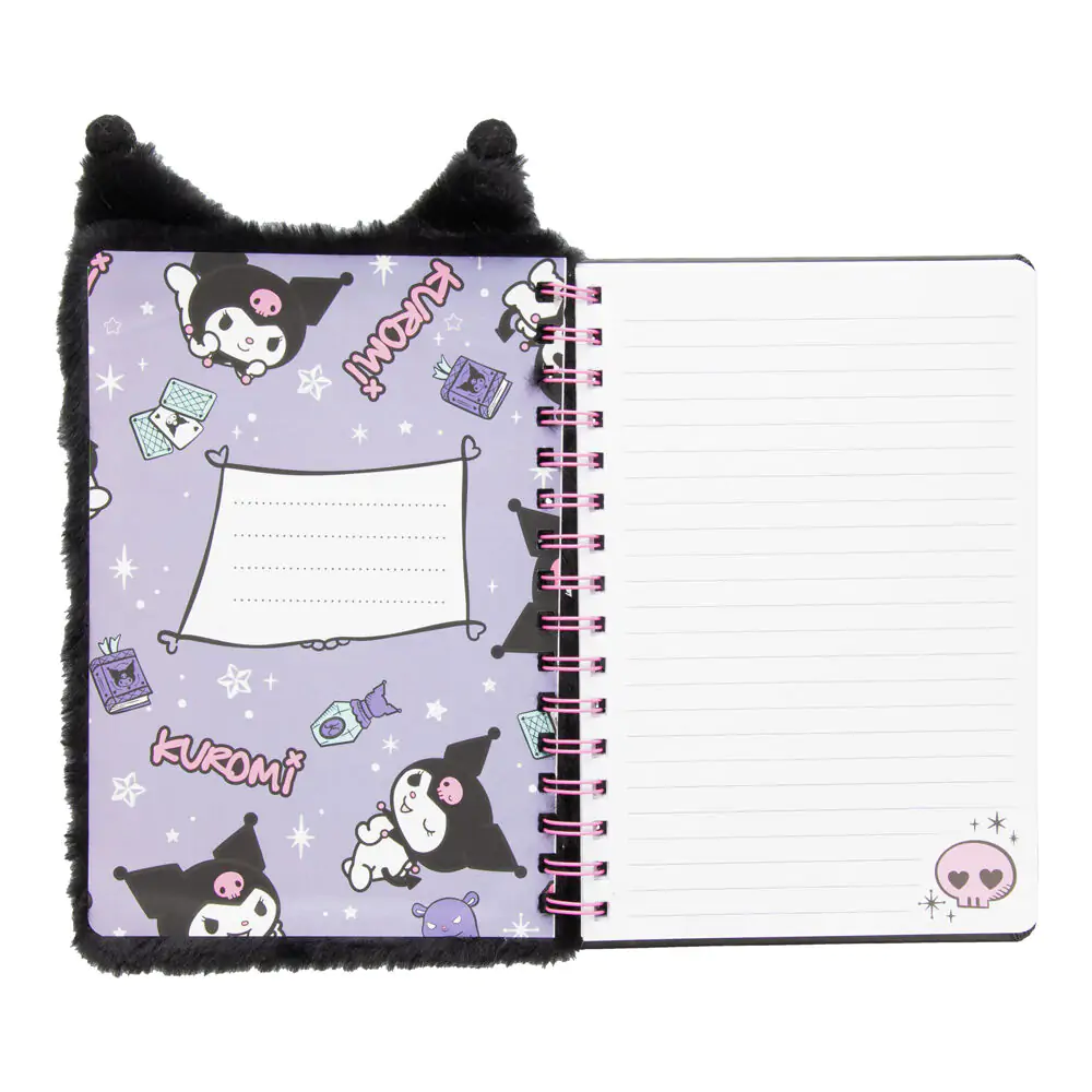 Notatnik A5 Hello Kitty Kuromi fluffy zdjęcie produktu