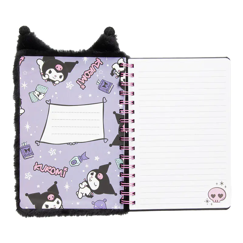 Notatnik A5 Hello Kitty Kuromi fluffy zdjęcie produktu