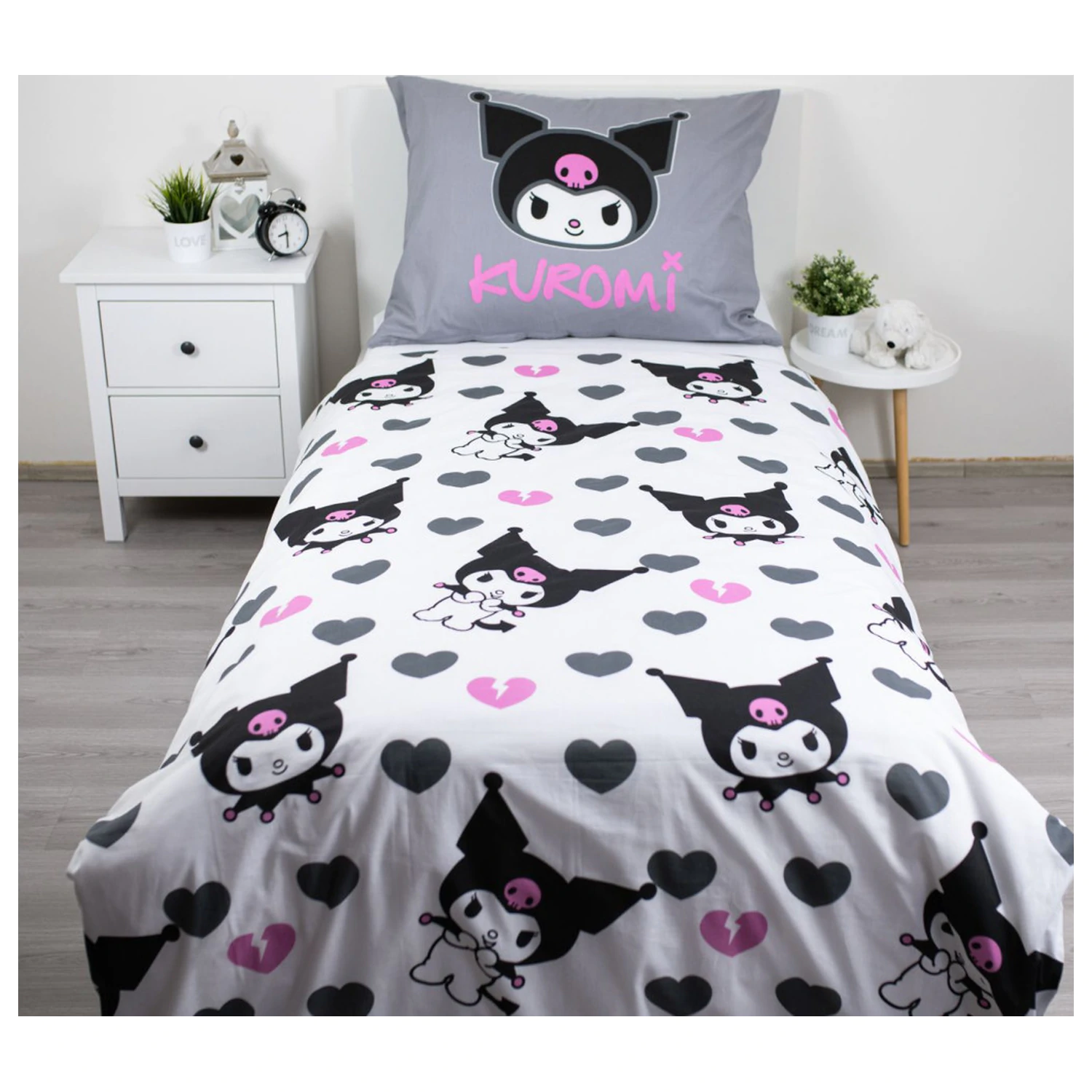 Hello Kitty Kuromi poszwa na kołdrę zdjęcie produktu