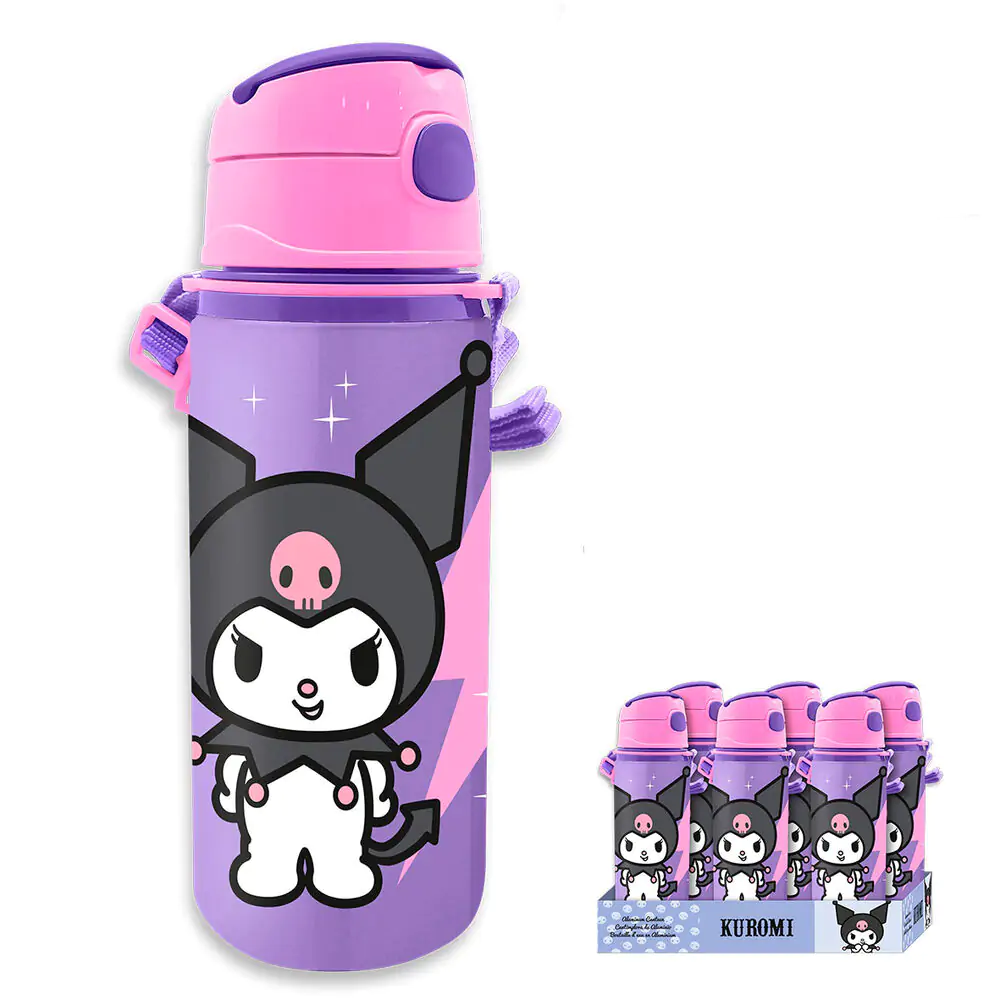 Butelka aluminiowa Hello Kitty Kuromi 600 ml zdjęcie produktu