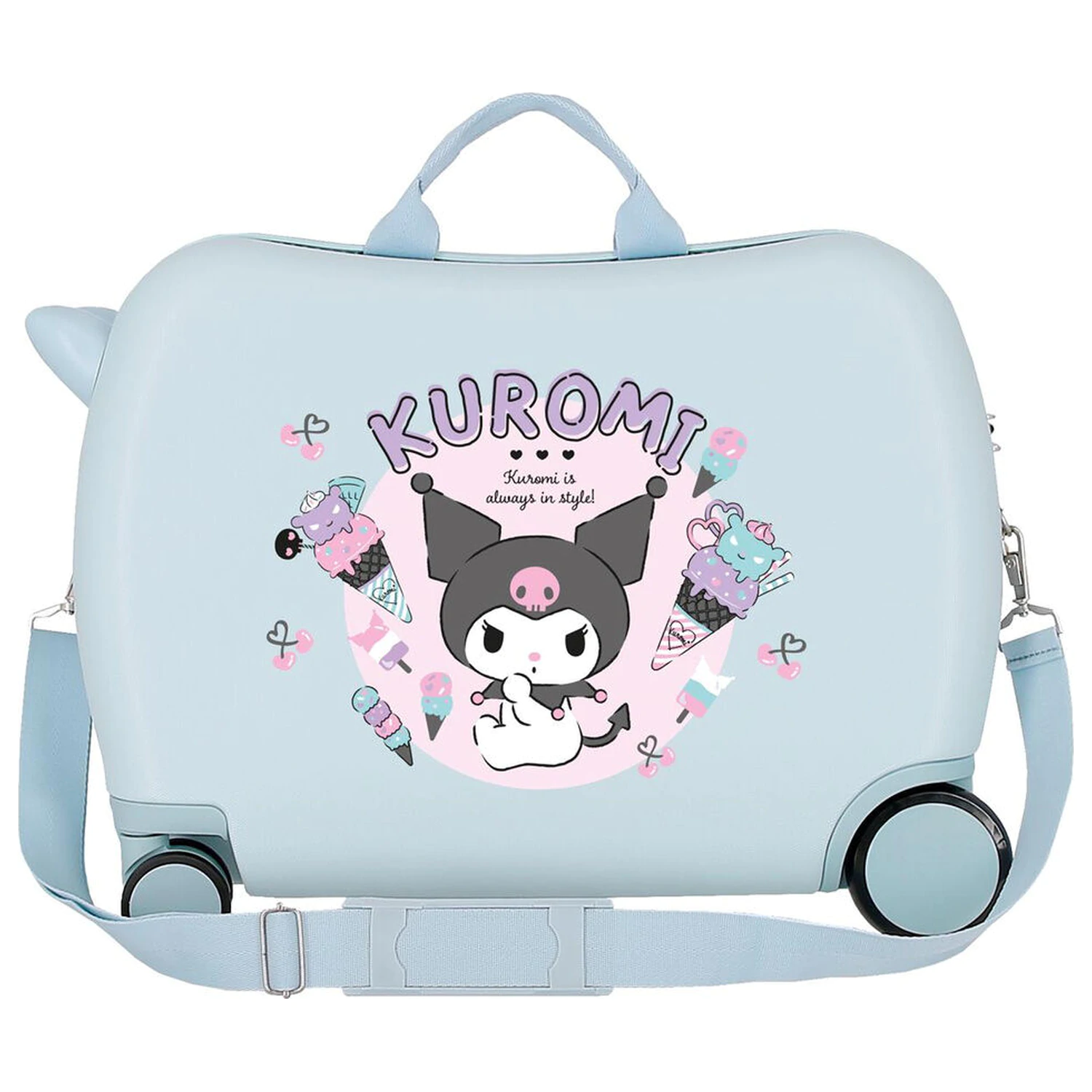 Hello Kitty Kuromi Always In Style walizka na kółkach ABS 50cm zdjęcie produktu