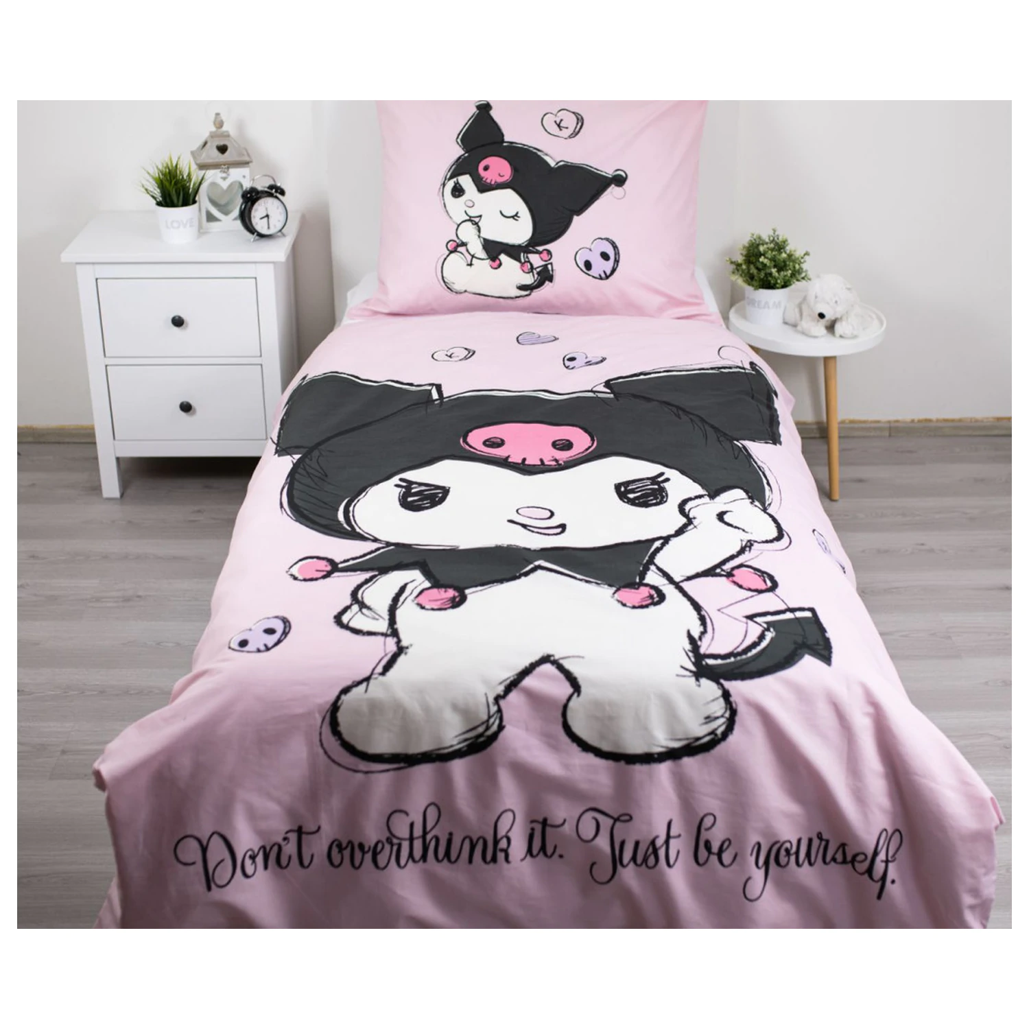 Hello Kitty Kuromi Be Yourself Poszewka na kołdrę zdjęcie produktu