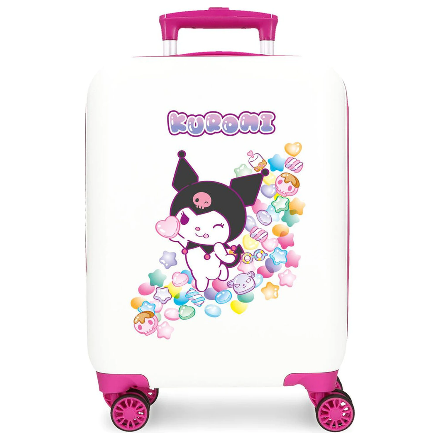 Walizka Hello Kitty Kuromi Candies ABS na kółkach 50cm zdjęcie produktu