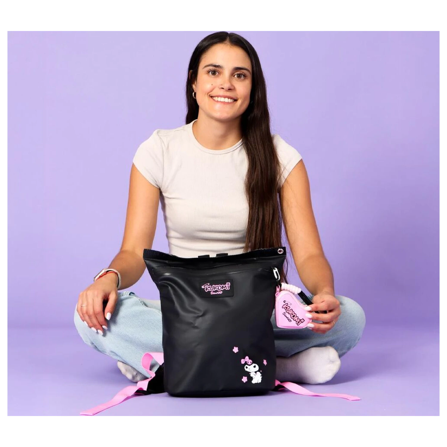 Plecak Hello Kitty Kuromi casual 33 cm zdjęcie produktu