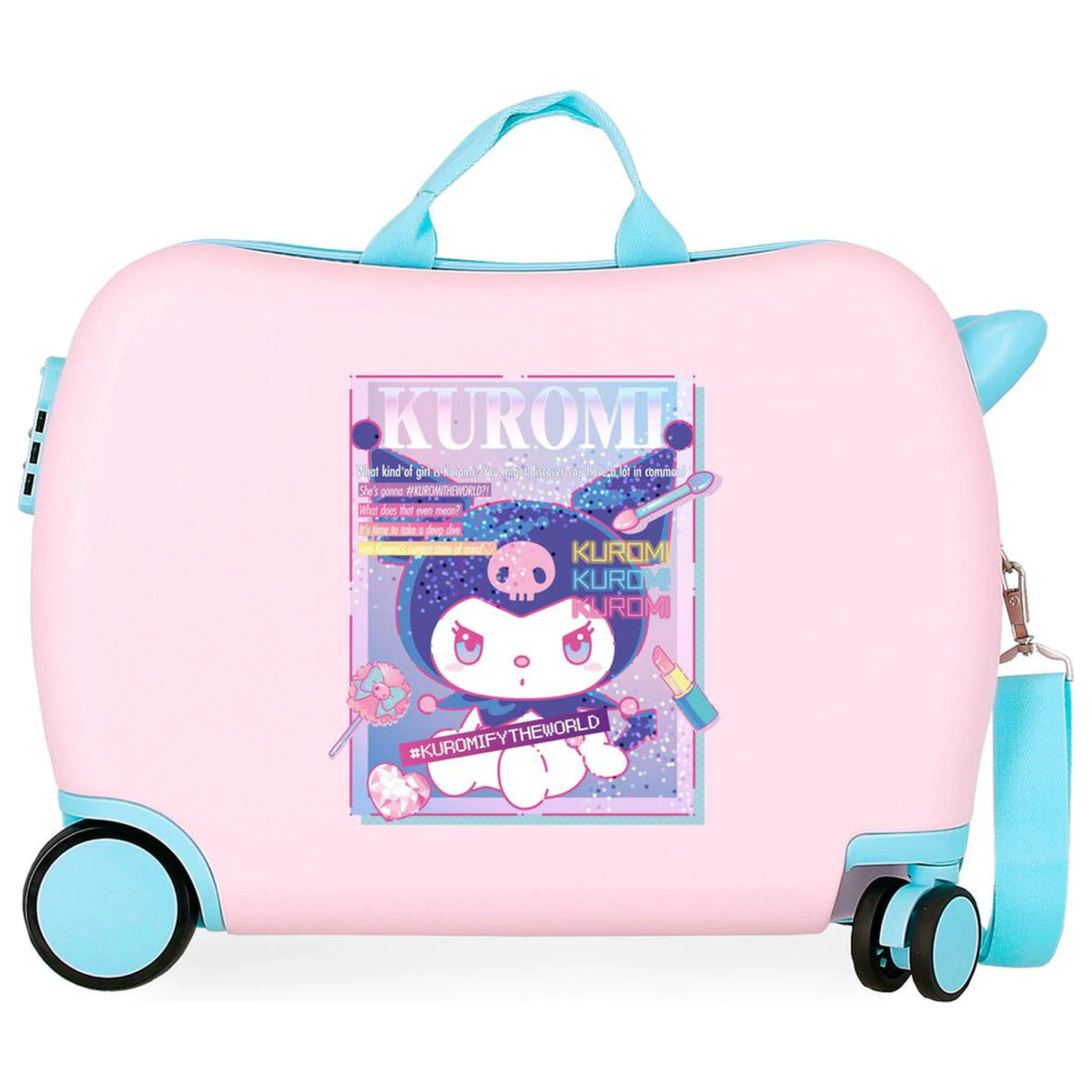 Hello Kitty Kuromi Current Mood ABS walizka na kółkach 50cm zdjęcie produktu