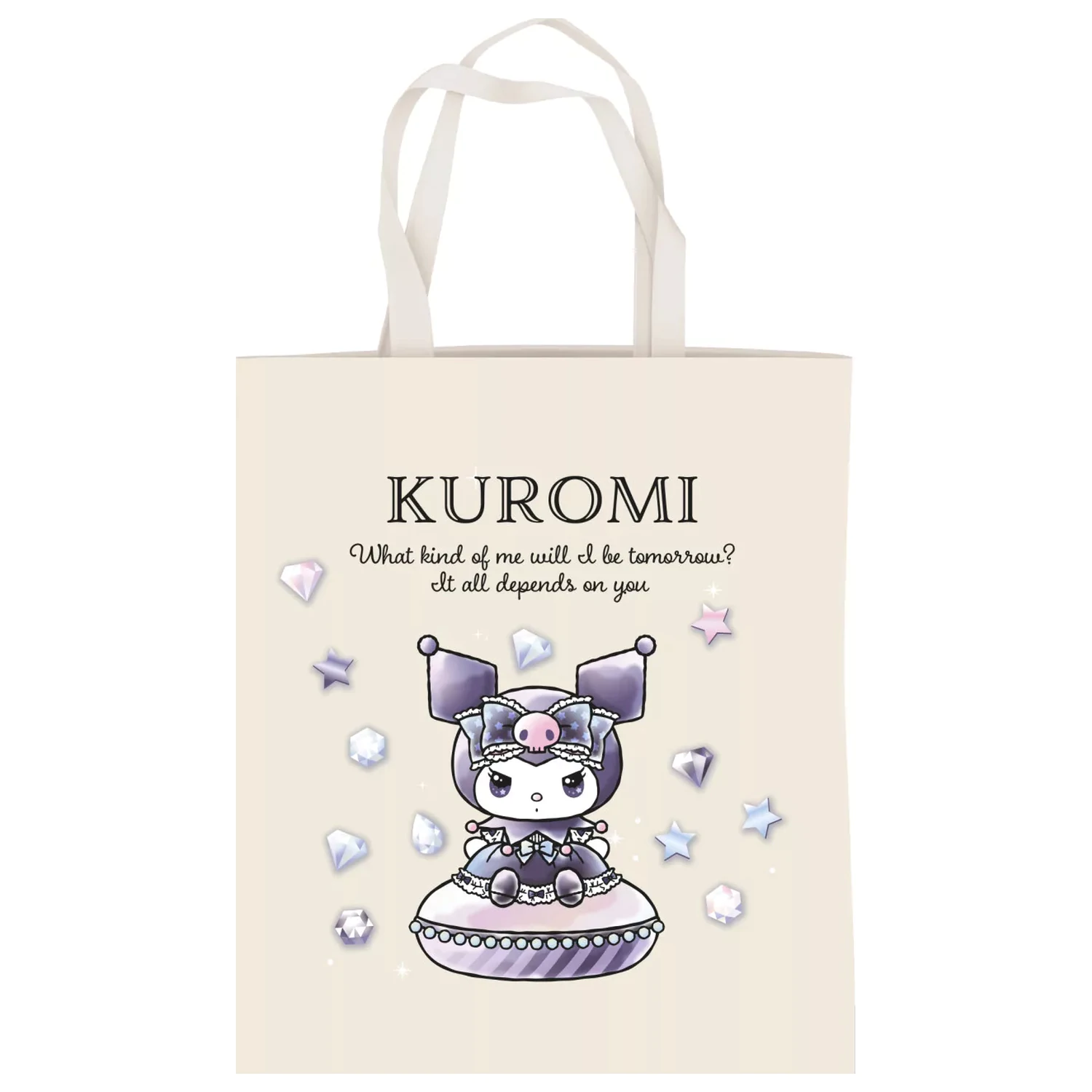 Hello Kitty Kuromi Diamond Canvas Bag, Torba na Zakupy 44 cm zdjęcie produktu