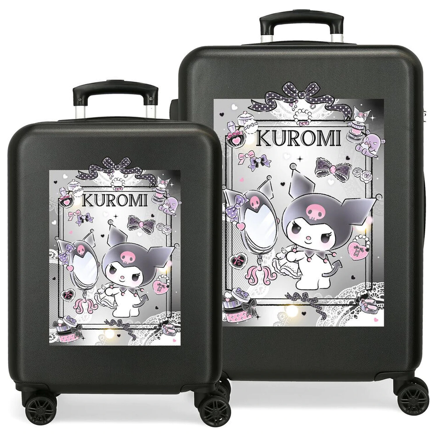 Hello Kitty Kuromi Dream Closer Set 2 walizki na kółkach ABS 55-65cm zdjęcie produktu