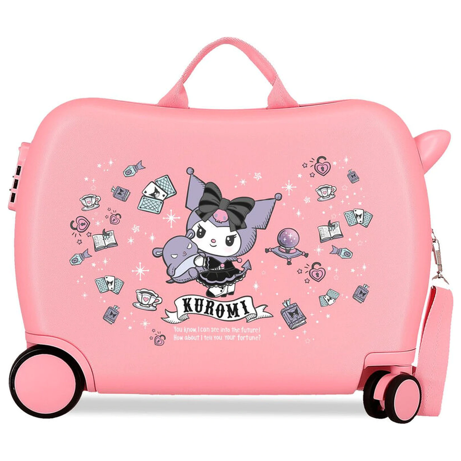 Hello Kitty Kuromi Fortune Telling ABS walizka na kółkach 50cm zdjęcie produktu