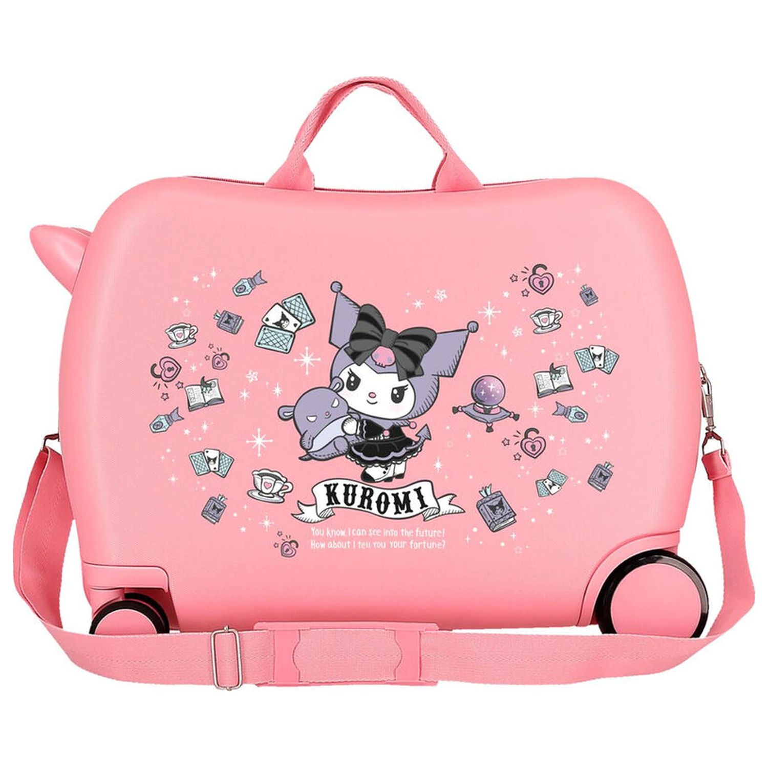 Hello Kitty Kuromi Fortune Telling ABS walizka na kółkach 50cm zdjęcie produktu