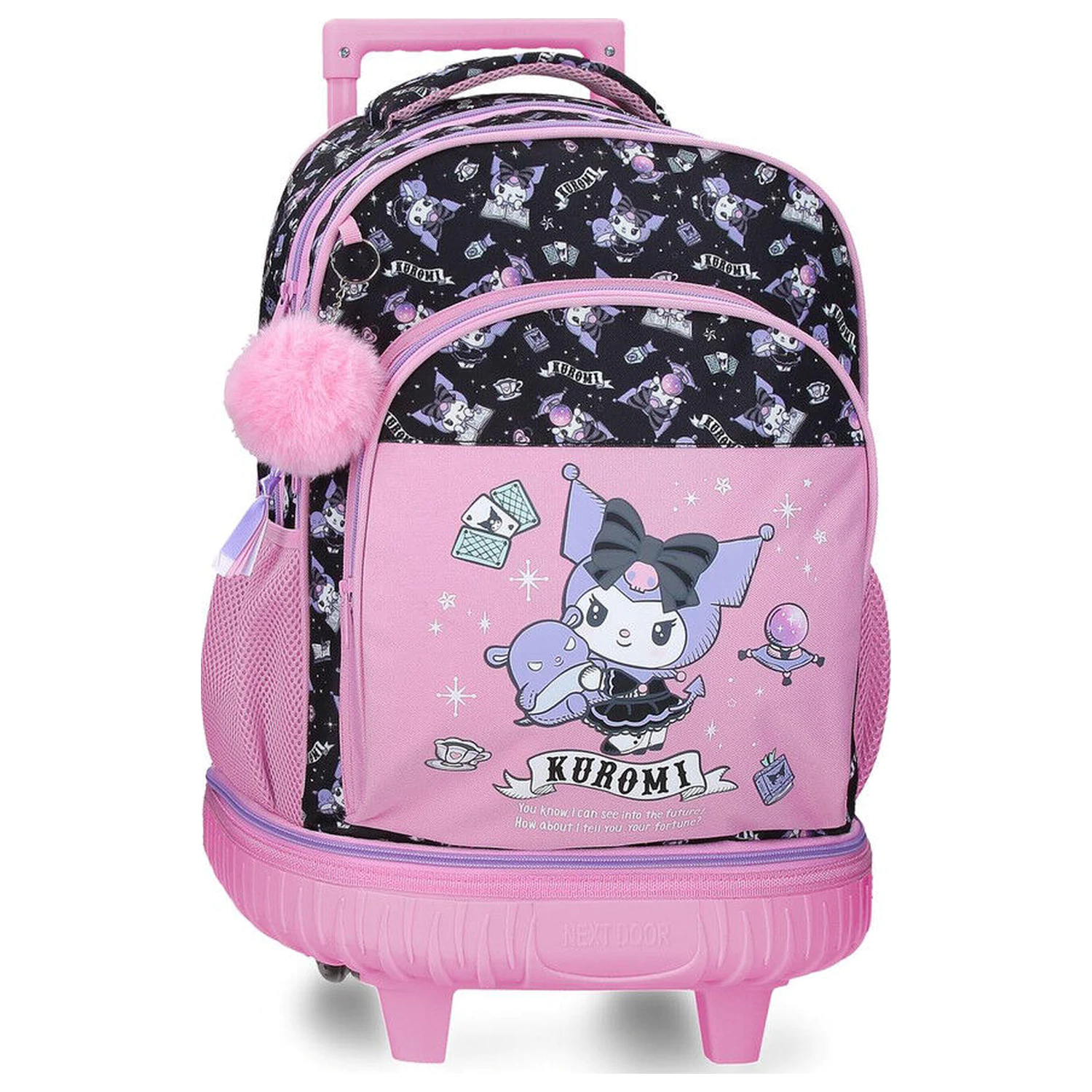 Hello Kitty Kuromi Fortune Telling wyjmowana kompaktowa walizka na kółkach 43cm zdjęcie produktu