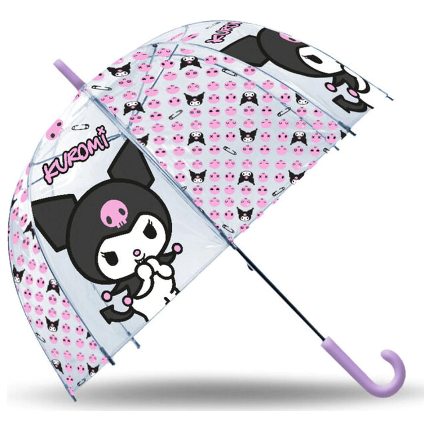 Hello Kitty Kuromi Dziecięcy Przezroczysty Parasol Ø70 cm zdjęcie produktu