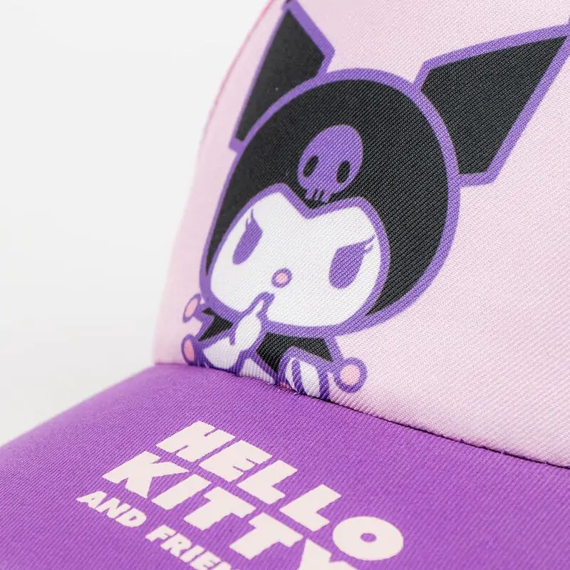 Czapka baseballowa dziecięca Hello Kitty Kuromi zdjęcie produktu