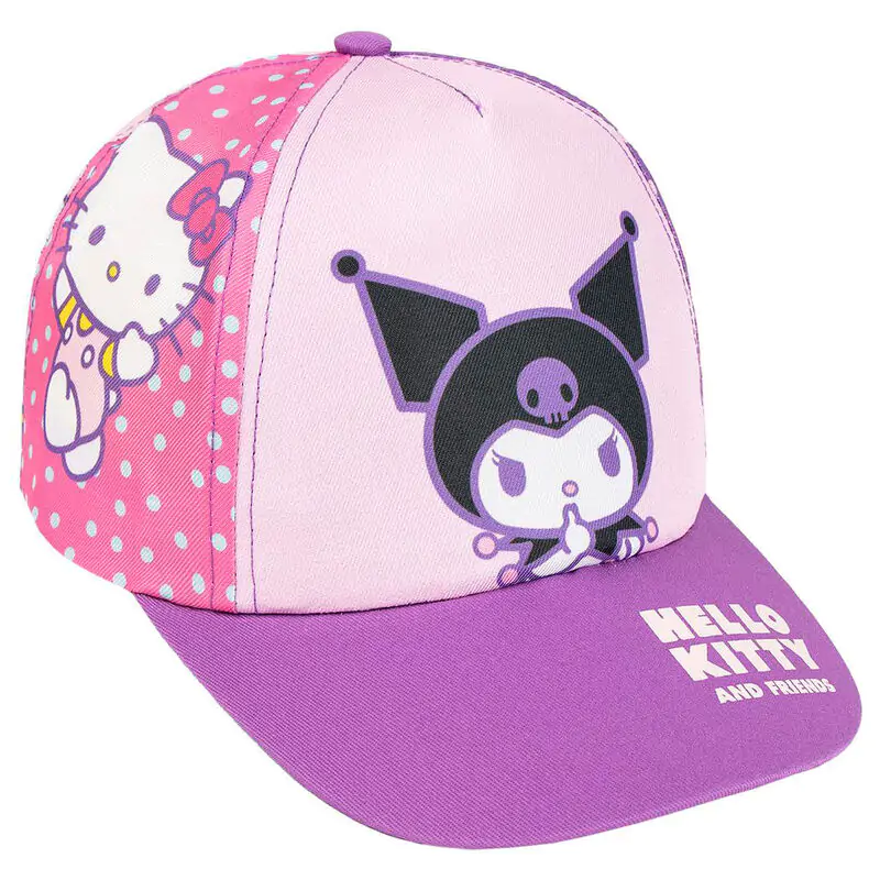 Czapka baseballowa dziecięca Hello Kitty Kuromi zdjęcie produktu