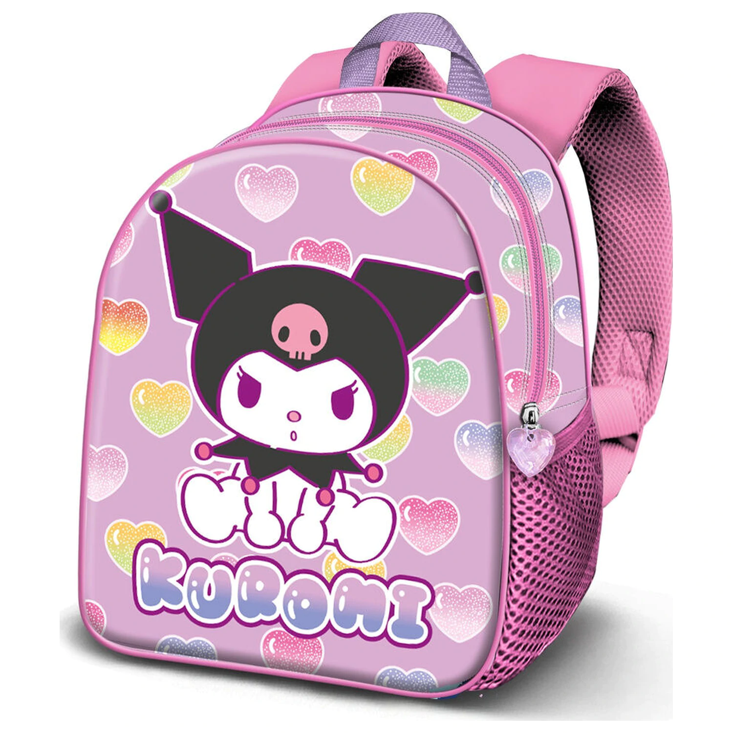 Plecak 3D Hello Kitty Kuromi Hearts 31cm zdjęcie produktu