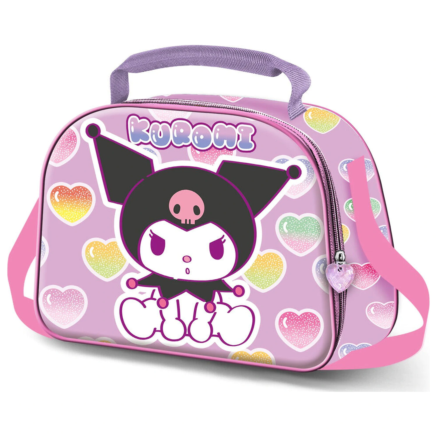 Hello Kitty Kuromi Hearts 3D torba na lunch zdjęcie produktu