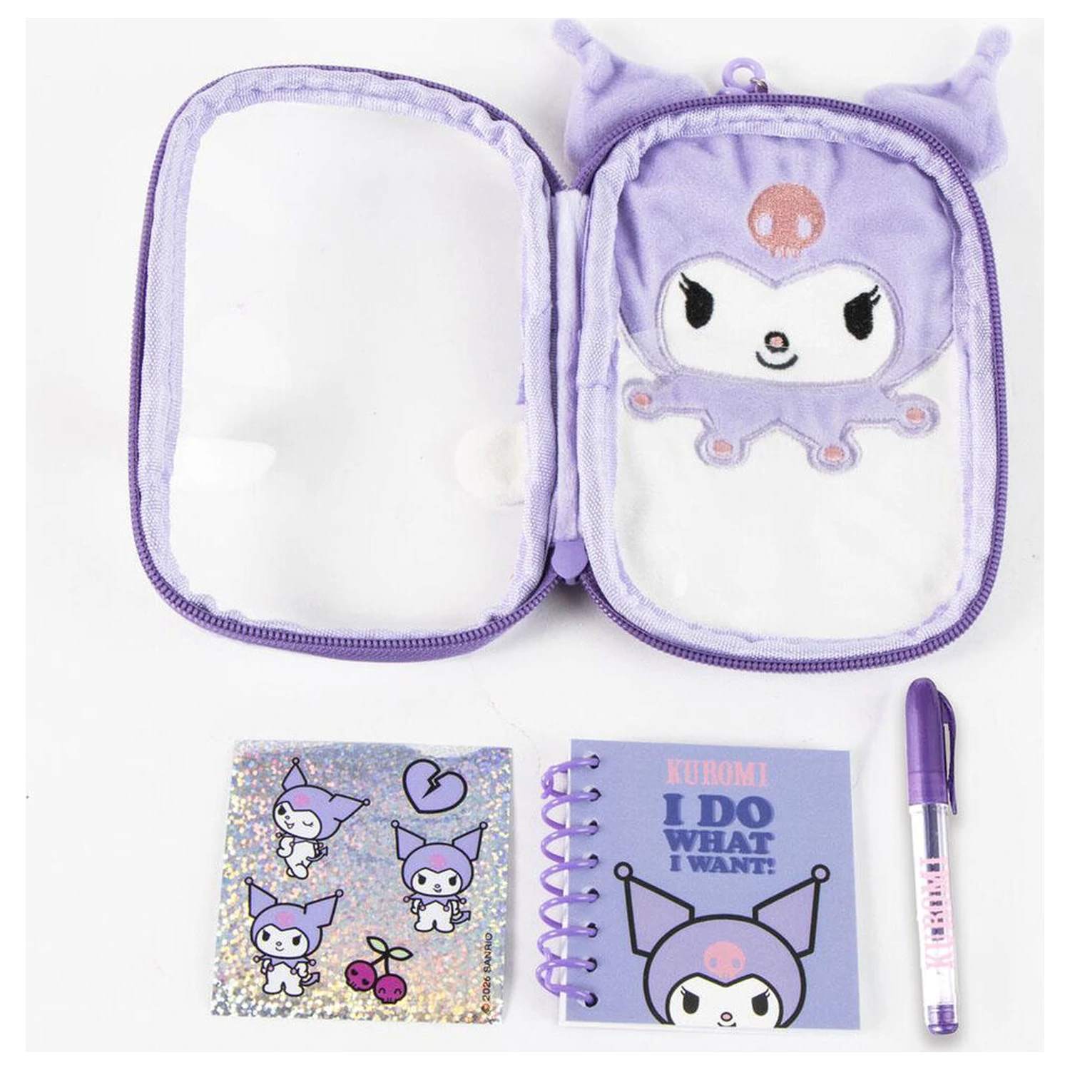Hello Kitty Kuromi zestaw artykułów piśmienniczych zdjęcie produktu