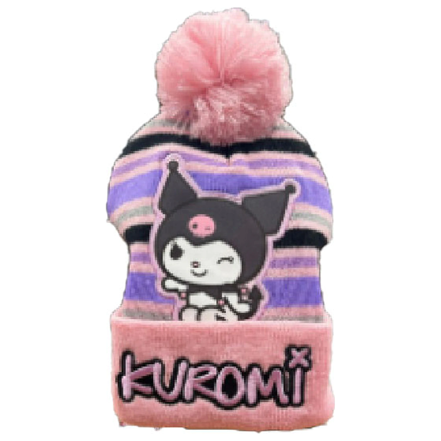 Czapka dla dzieci Hello Kitty Kuromi Pink zdjęcie produktu