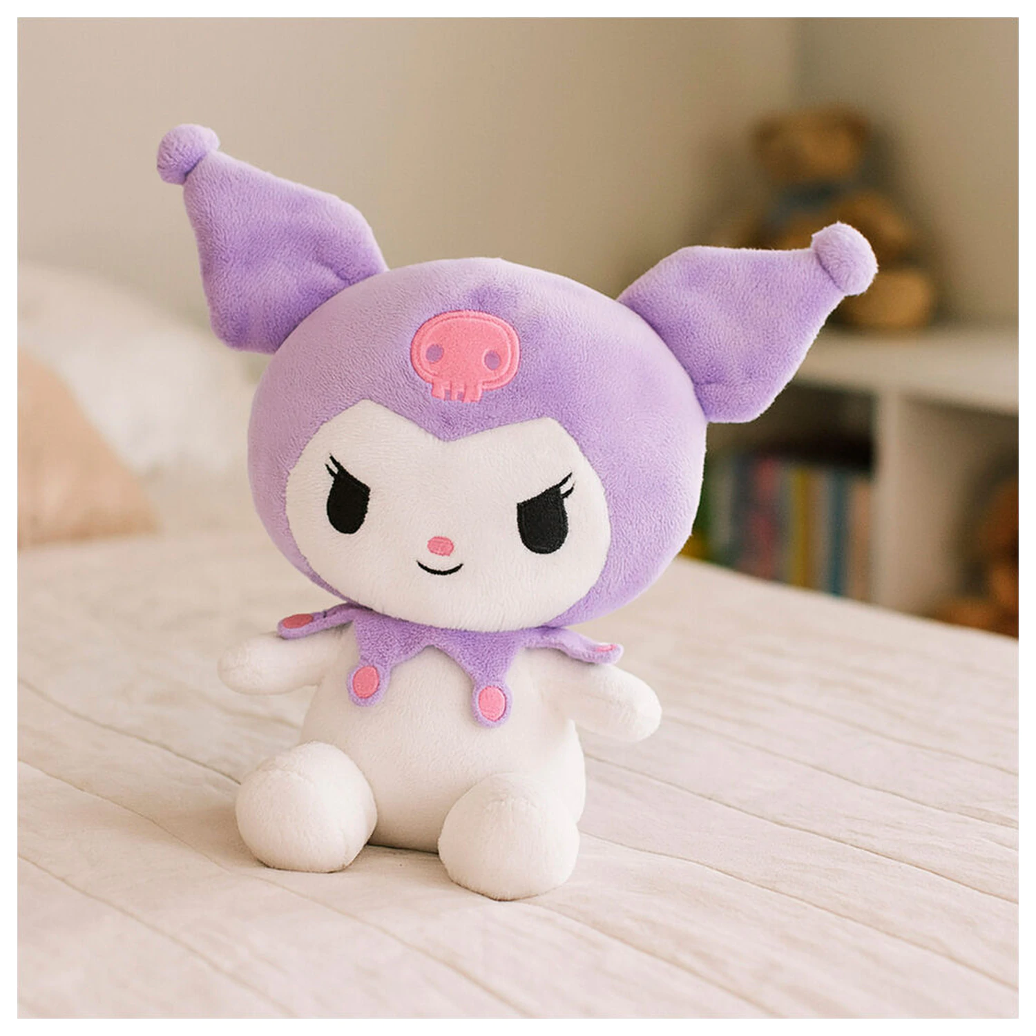 Maskotka Hello Kitty Kuromi pluszowa 19,5cm zdjęcie produktu