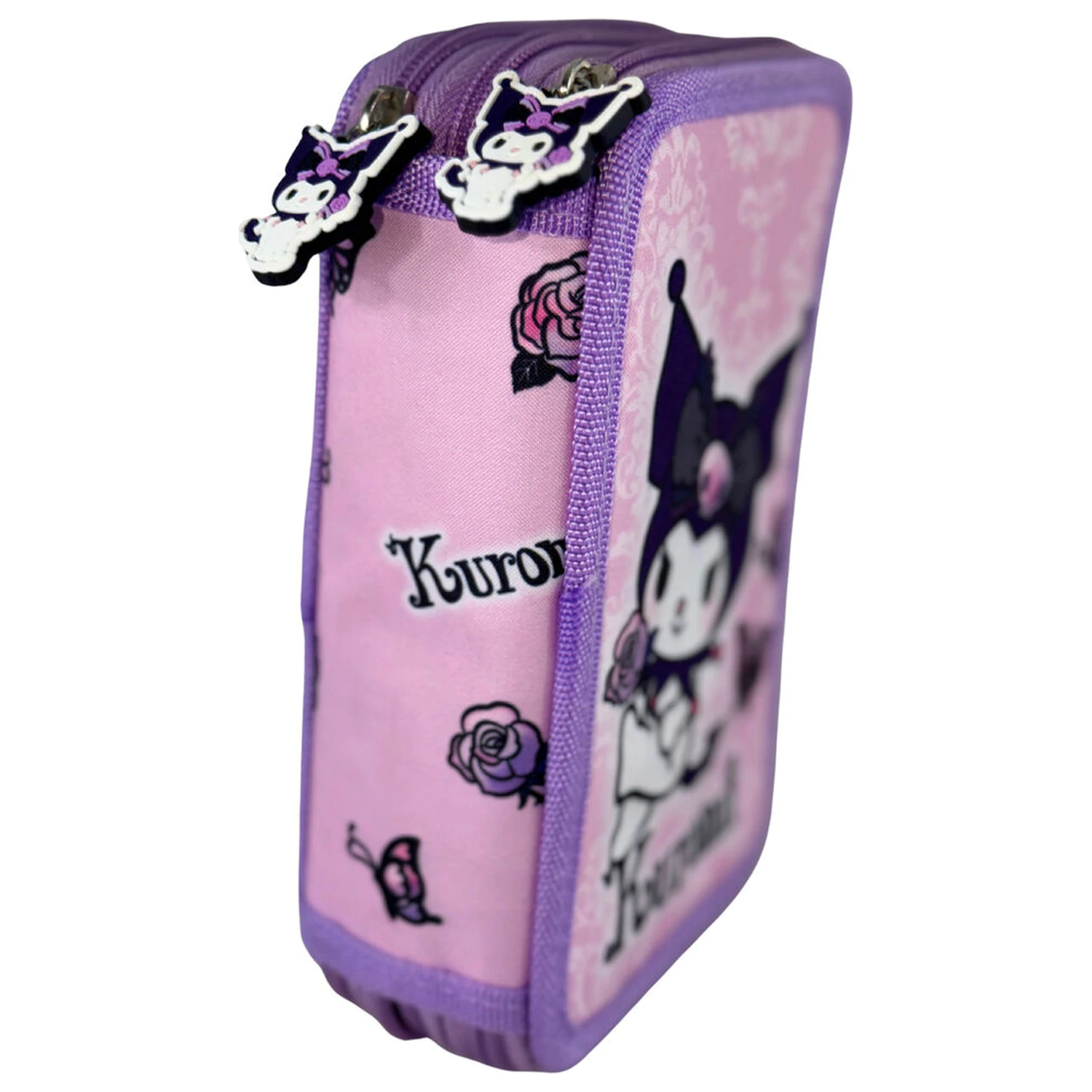 Hello Kitty Kuromi Purple potrójny piórnik zdjęcie produktu