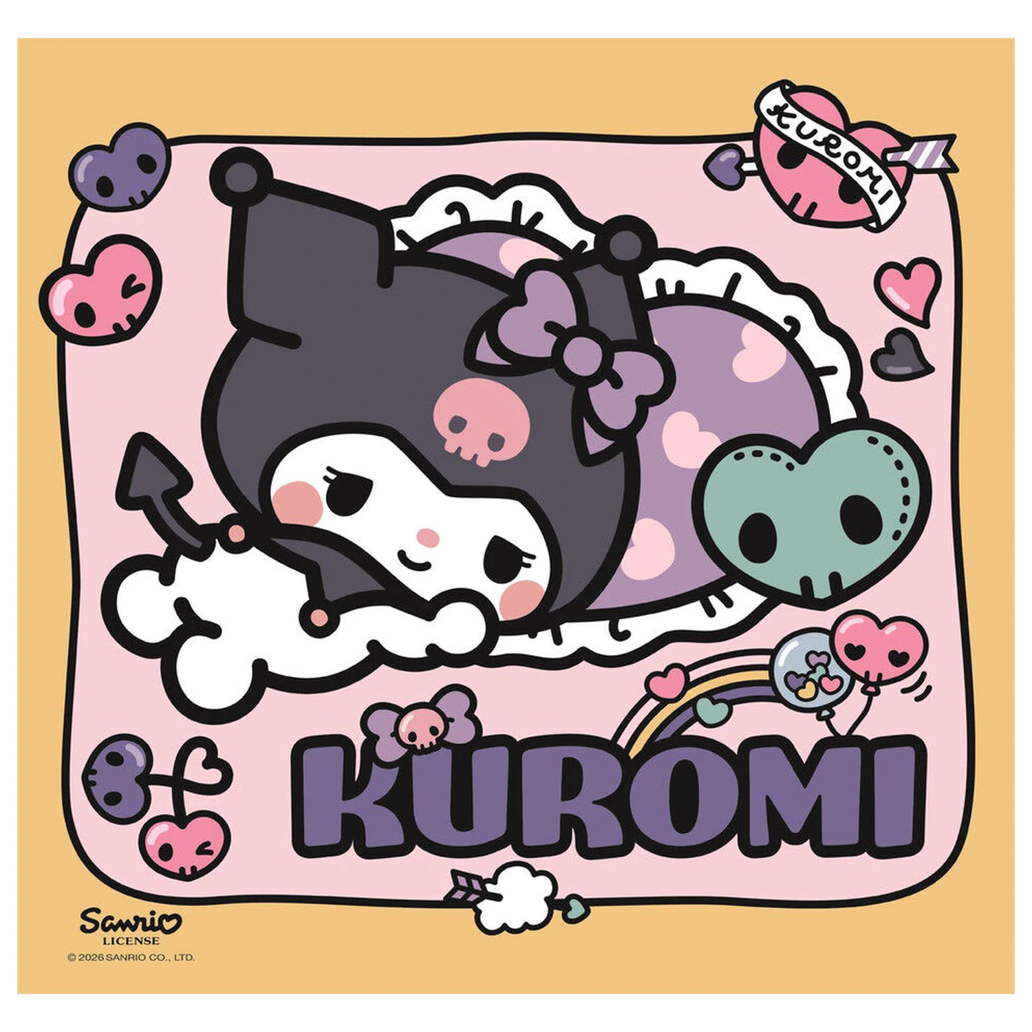 Hello Kitty Kuromi puzzle 3x48szt. zdjęcie produktu