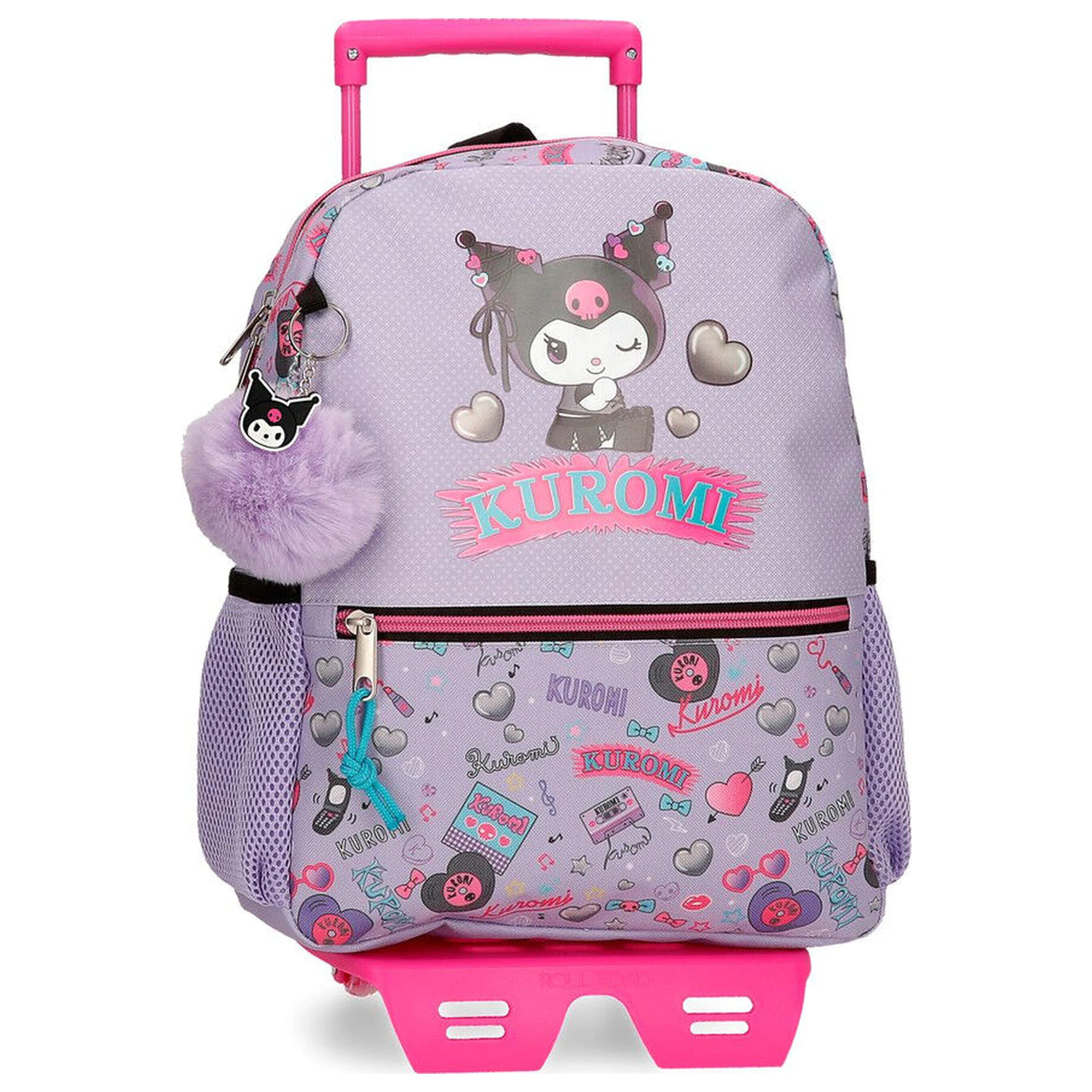 Hello Kitty Kuromi Retropop walizka na kółkach 33cm zdjęcie produktu